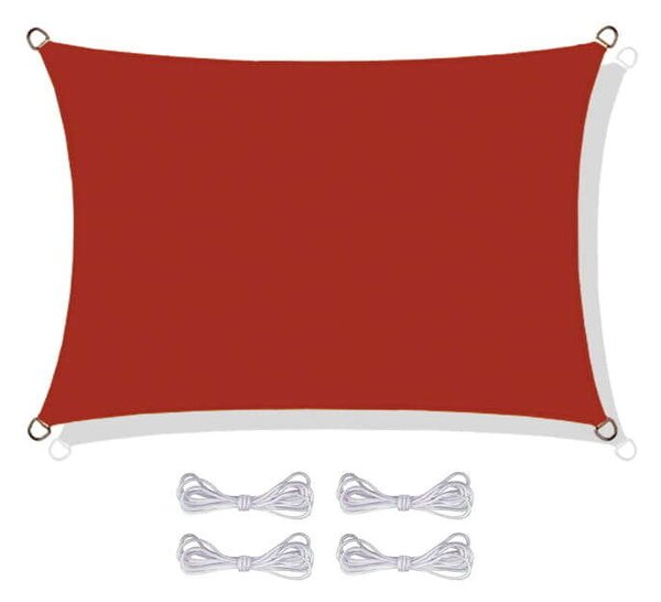 Pepita Deluxe szögletes Napvitorla 2x4m 160g/m2 - Többféle