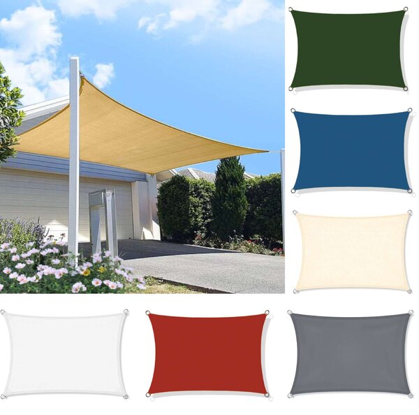 Pepita Deluxe szögletes Napvitorla 2x4m 160g/m2 - Többféle