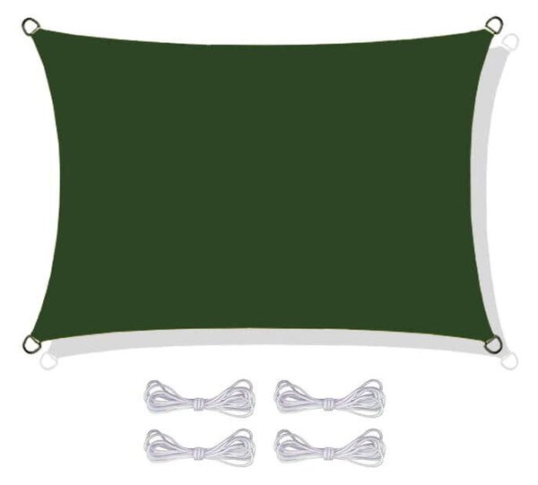 Pepita Deluxe szögletes Napvitorla 2x4m 160g/m2 - Többféle