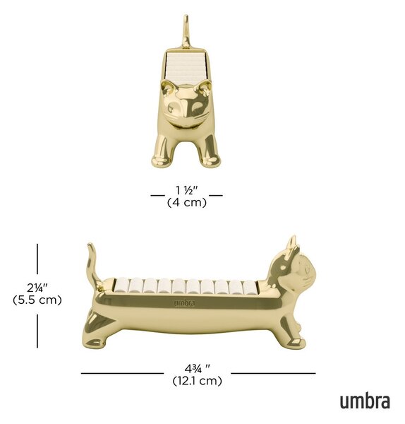 UMBRA Ali Cat Arany Gyűrűtartó Szervező
