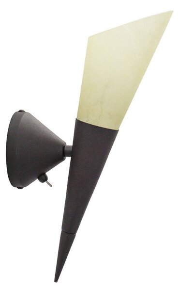 Fali Lámpa Lindby, Alva, dimmable, Barna / Rozsdabarna, Folyosó, Fém, Modern