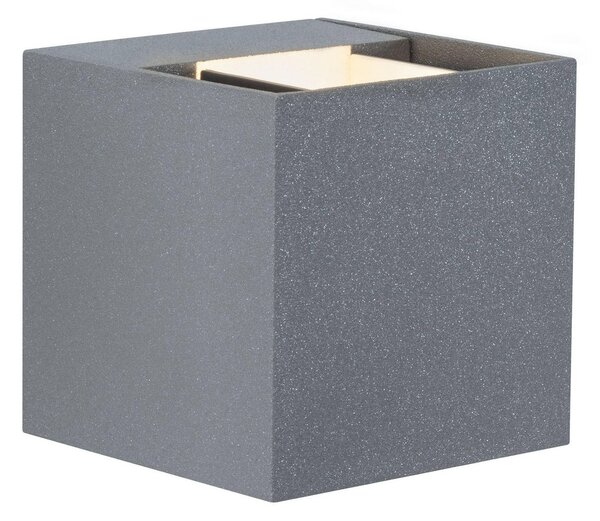 Cybo kültéri fali lámpa 8x8 cm szürke 2700 K - Paulmann
