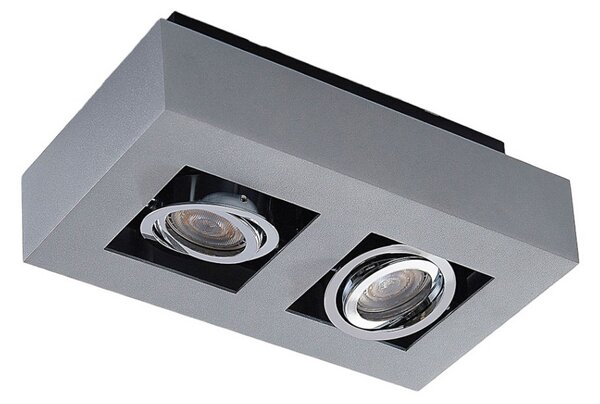 Mennyezeti Lámpa Arcchio, VINCE, dimmable, Szürke, Folyosó, Alumínium, Modern