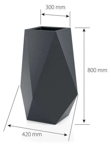 Designerska donica vulkán biała