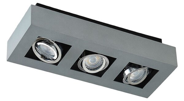 Mennyezeti Lámpa Arcchio, VINCE, dimmable, Szürke, Folyosó, Alumínium, Modern