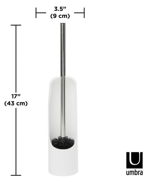 Umbra Touch Kompakt WC Kefe Fehér