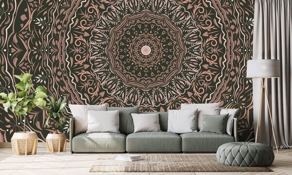 Tapéta Mandala vintage stílusban