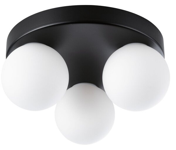 Mennyezeti Lámpa Paulmann, Gove, dimmable, Fekete, Nappali, Üveg, Modern