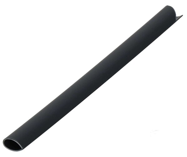 Springos kerítésszalag, 19cmx35m, 450g/m2, 20 rögzítőkapocs - Grafit