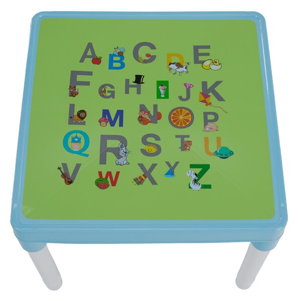 Gyerek asztal és szék szett Baello (kék + zöld)