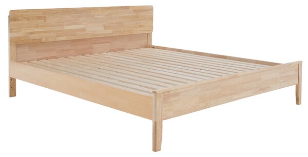 Franciaágy 180 cm Novedades (természetes) (ágyráccsal)