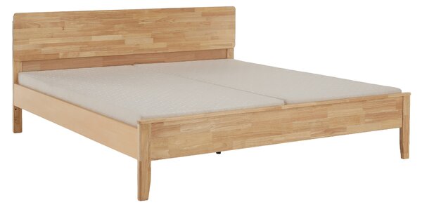 Franciaágy 180 cm Novedades (természetes) (ágyráccsal)