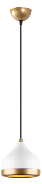 Yildo M-6870 fehér fém függőlámpa, Ø17 cm
