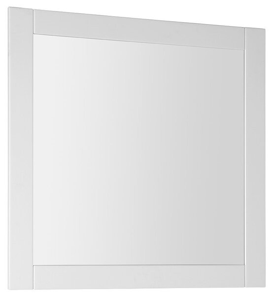 Aqualine, FAVOLO tükör keretben 80x80 cm, matt fehér, FV080