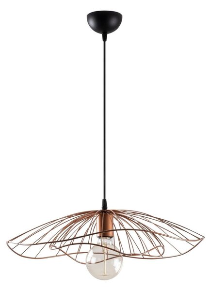 Tel 6501 réz fém függőlámpa, Ø50 cm