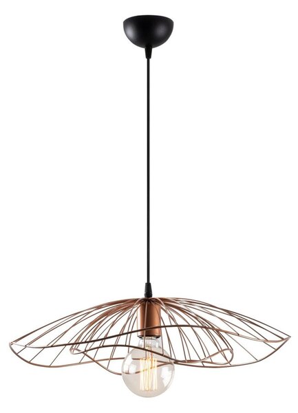 Tel 6501 réz fém függőlámpa, Ø50 cm