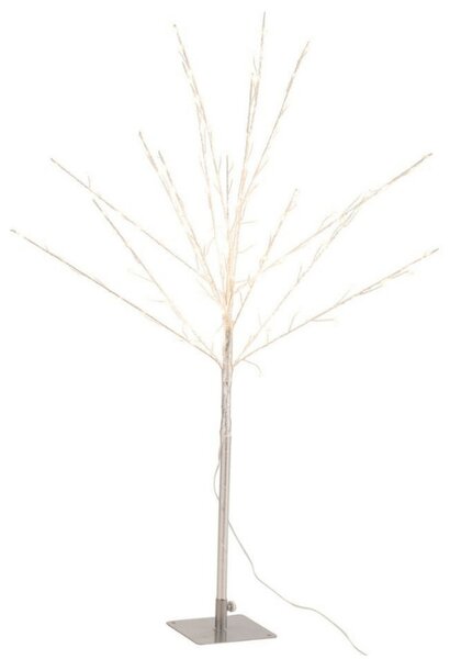 Világító karácsonyfa SILVER GLOW 56×56×100 cm, ezüst