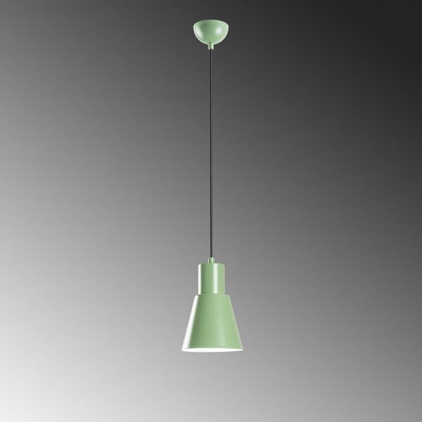 Konikkem Mint menta fém függőlámpa, Ø14 cm
