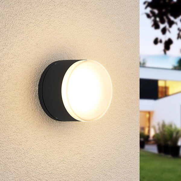 Mathea Round LED Kültéri Mennyezeti Lámpa Dark Grey