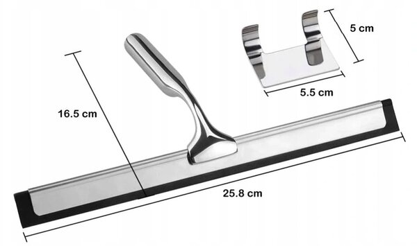 Rea Rea, fürdőszobai spatula, réz matt, REA-72065