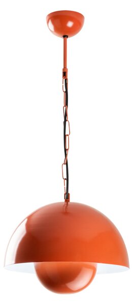 Kure 2676 narancssárga fém függőlámpa, Ø30 cm