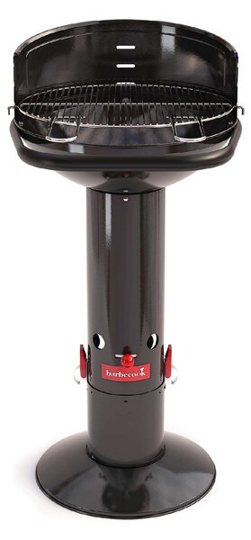 Barbecook BC-CHA-1007 Loewy 45 zománcozott faszenes grill, fekete, 43cm átmérő