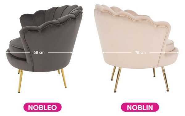 Fotel Nolano (bézs)