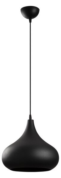 Sağlam 3774 fekete-arany fém függőlámpa, Ø30 cm