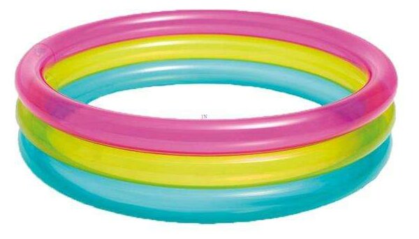 Intex Rainbow 86x25cm felfújható baba Medence (57104NP_)