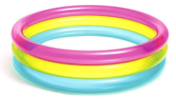 Intex Rainbow 86x25cm felfújható baba Medence (57104NP_)