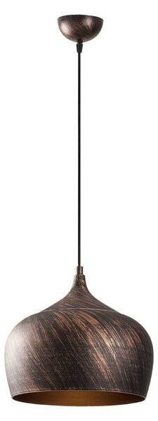 Sağlam 3761 réz-arany fém függőlámpa, Ø28 cm