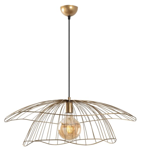 Mantar 6503-XL arany fém függőlámpa, Ø70 cm