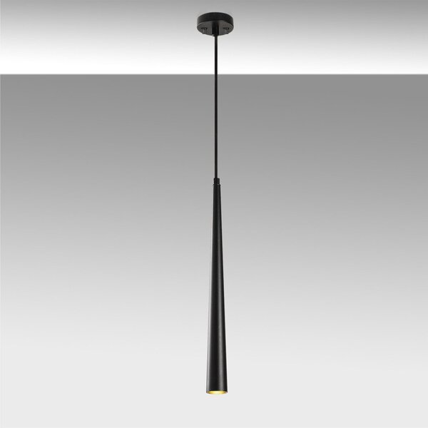 Uğur 6071 fekete fém LED függőlámpa