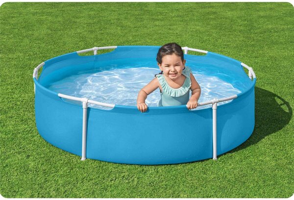 Bestway Fémvázas gyerekmedence - 152x38 cm - Kék