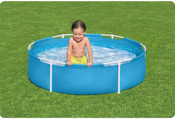 Bestway Fémvázas gyerekmedence - 152x38 cm - Kék