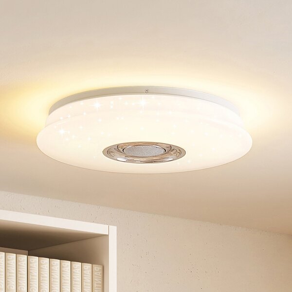 Mennyezeti Lámpa Lindby, Elpida, dimmable, Fehér, Nappali, Műanyag, Modern