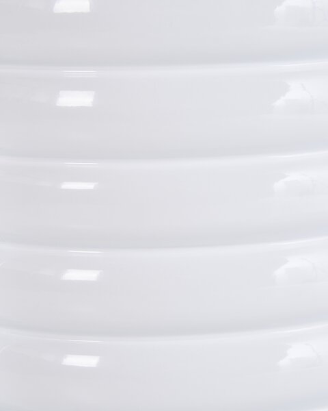 Magasított virágállvány GENTIANELLA 31 cm Fém Fehér
