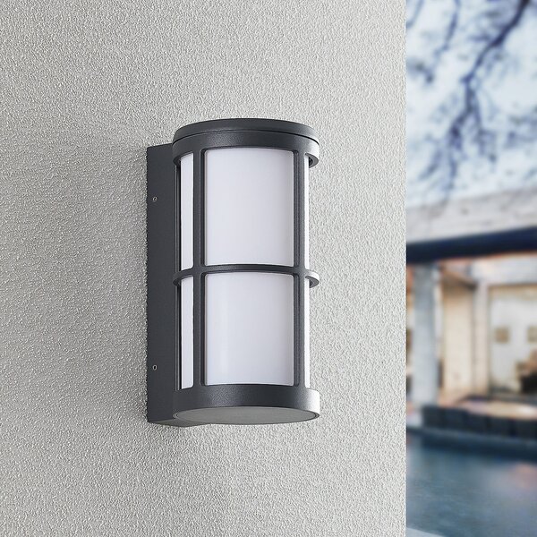 Kültéri Lámpa Lucande, Kelini, dimmable, Fekete, Fém, Modern