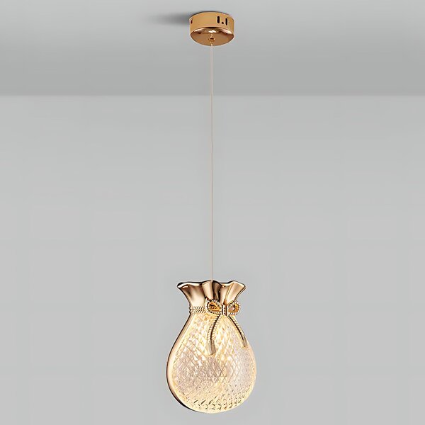 Függesztett mennyezeti lámpa LHJ107-1CP light rose gold