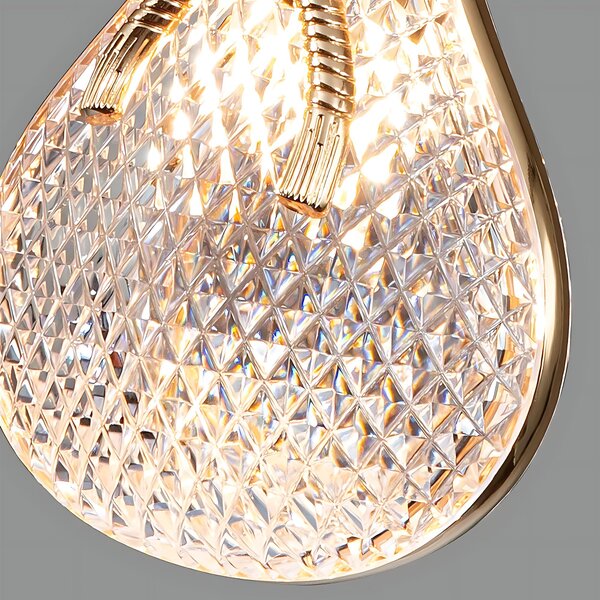 Függesztett mennyezeti lámpa LHJ107-1CP light rose gold