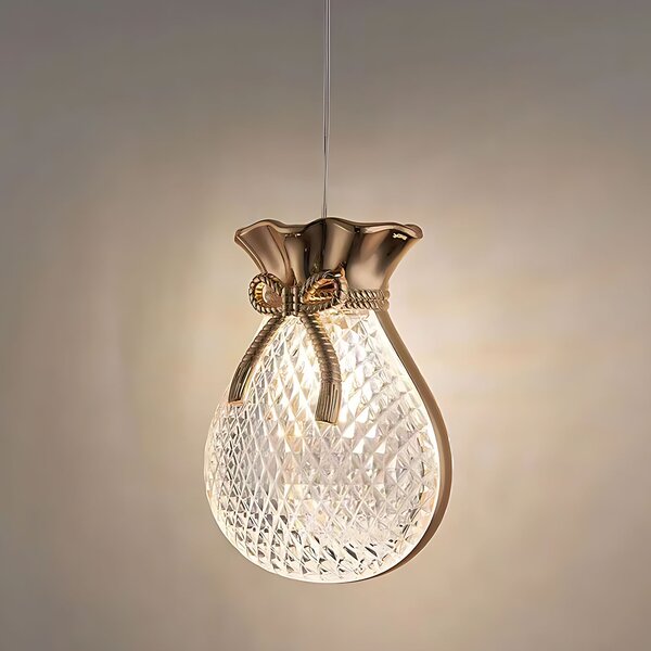 Függesztett mennyezeti lámpa LHJ107-1CP light rose gold