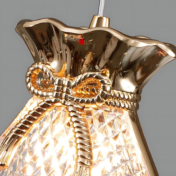 Függesztett mennyezeti lámpa LHJ107-1CP light rose gold