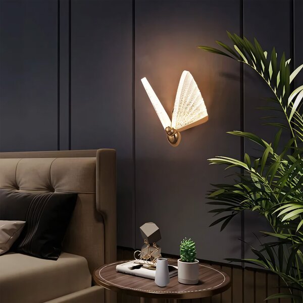 FALI LÁMPA LED LHJ104-1W LIGHT ROSE GOLD