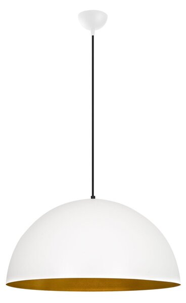 Sivani MR-720 fehér-arany fém függőlámpa, Ø60 cm