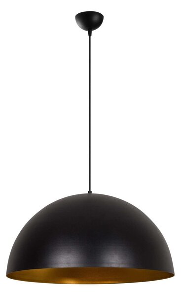 Sivani MR-724 fekete-arany fém függőlámpa, Ø60 cm