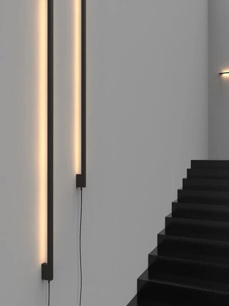 FALI LÁMPA LED LHJ063-W 80cm BLACK