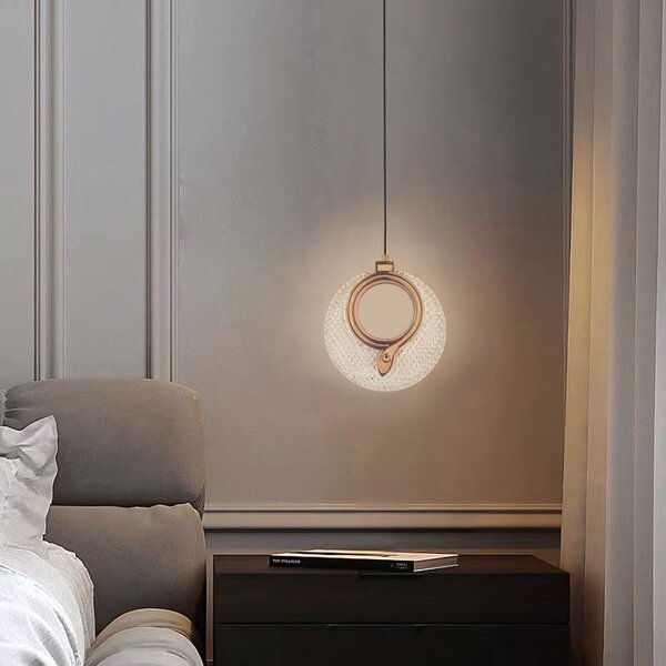 Kristály Csillár LHJ110-1CP LIGHT ROSE GOLD