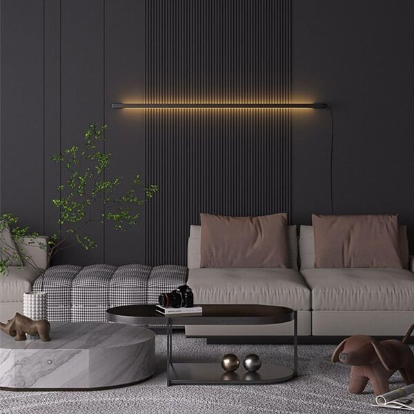 FALI LÁMPA LED LHJ065-W 120cm BLACK