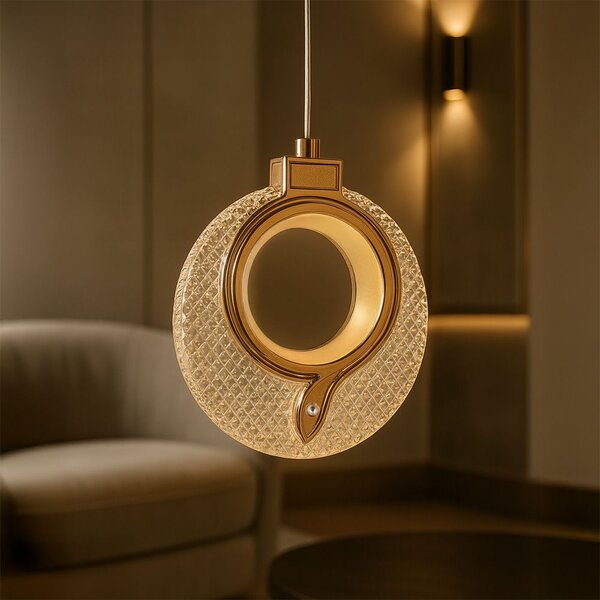 Kristály Csillár LHJ110-1CP LIGHT ROSE GOLD