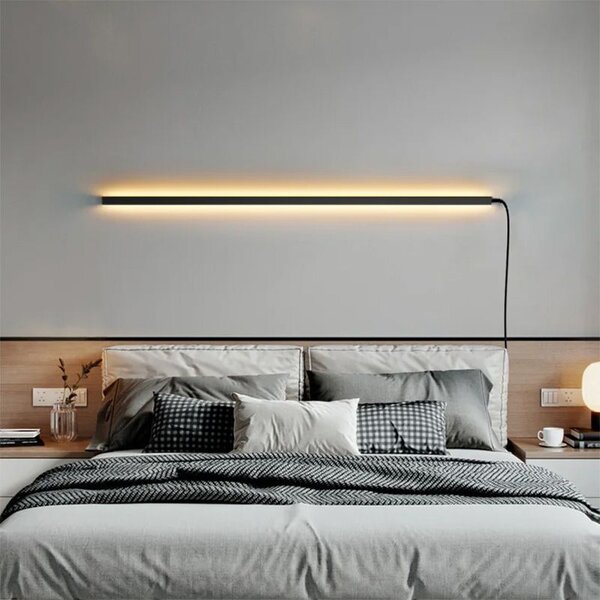 FALI LÁMPA LED LHJ065-W 120cm BLACK
